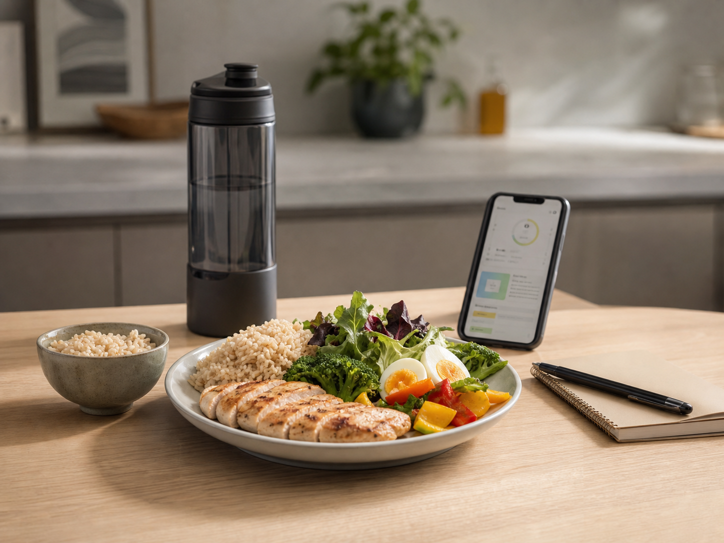 IDEYの食事管理イメージ
